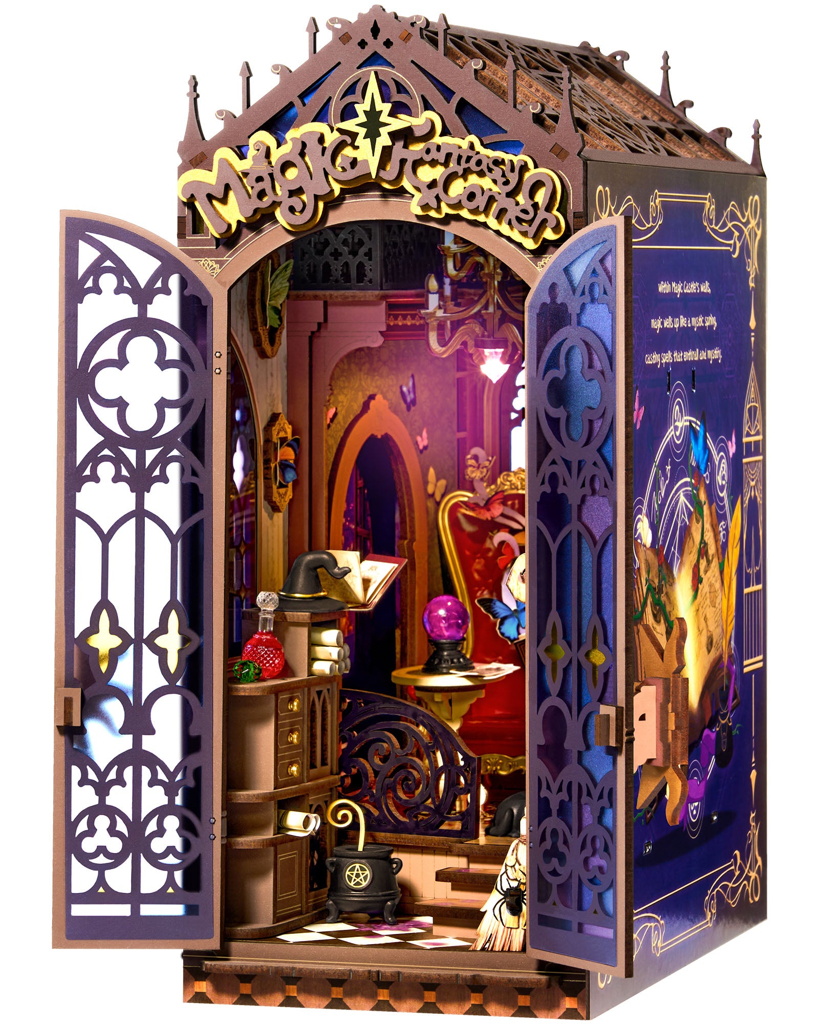 Arcane Magic Corner – Fantasy Book Nook Kit