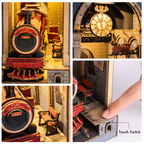 Book Nook Library Series – DIY Miniature Kit (4 Styles)