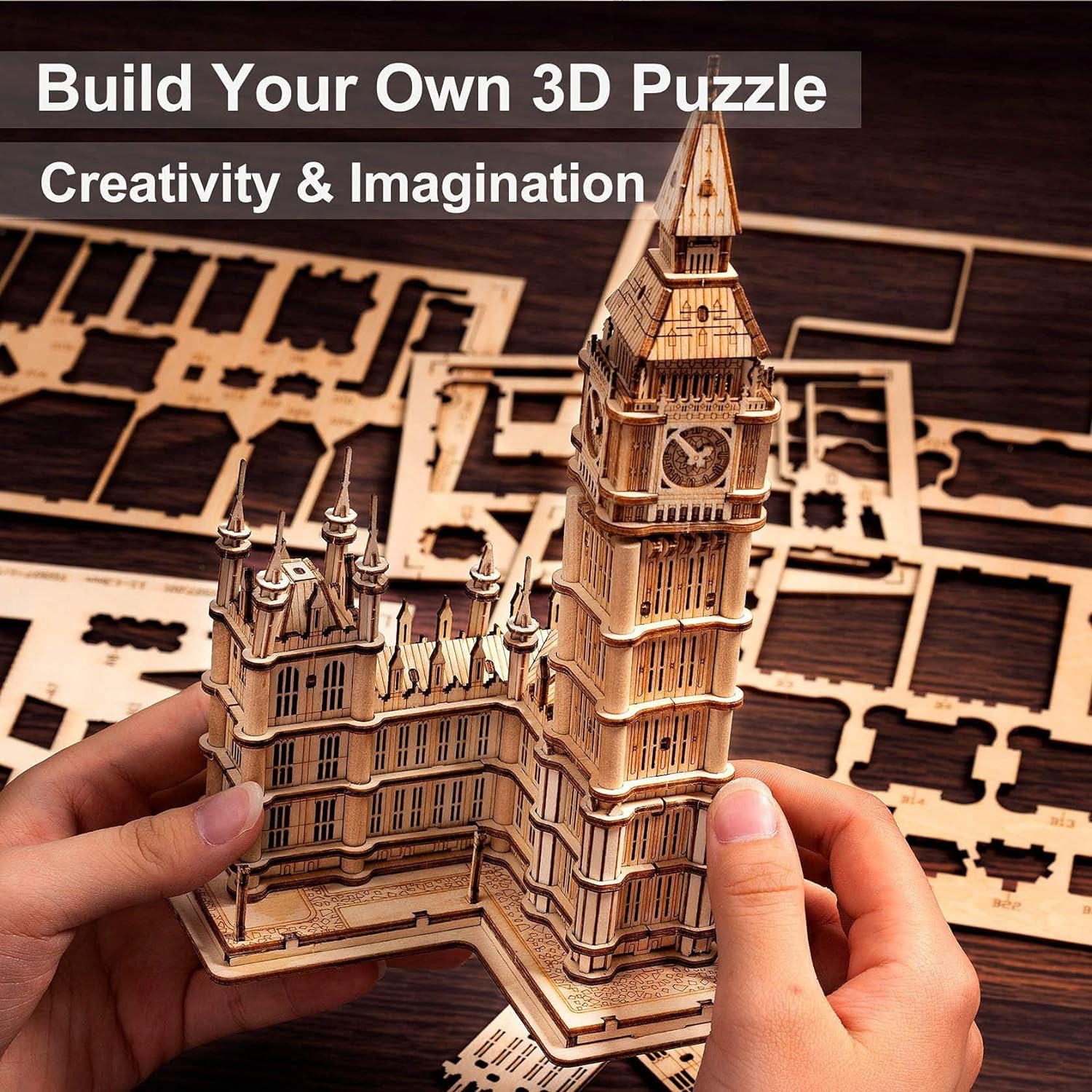 Big Ben – Wooden Architecture Model Kit