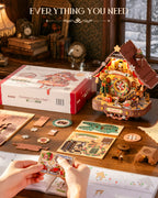 ROKR Christmas Cuckoo Clock – DIY Mechanical Model Kit