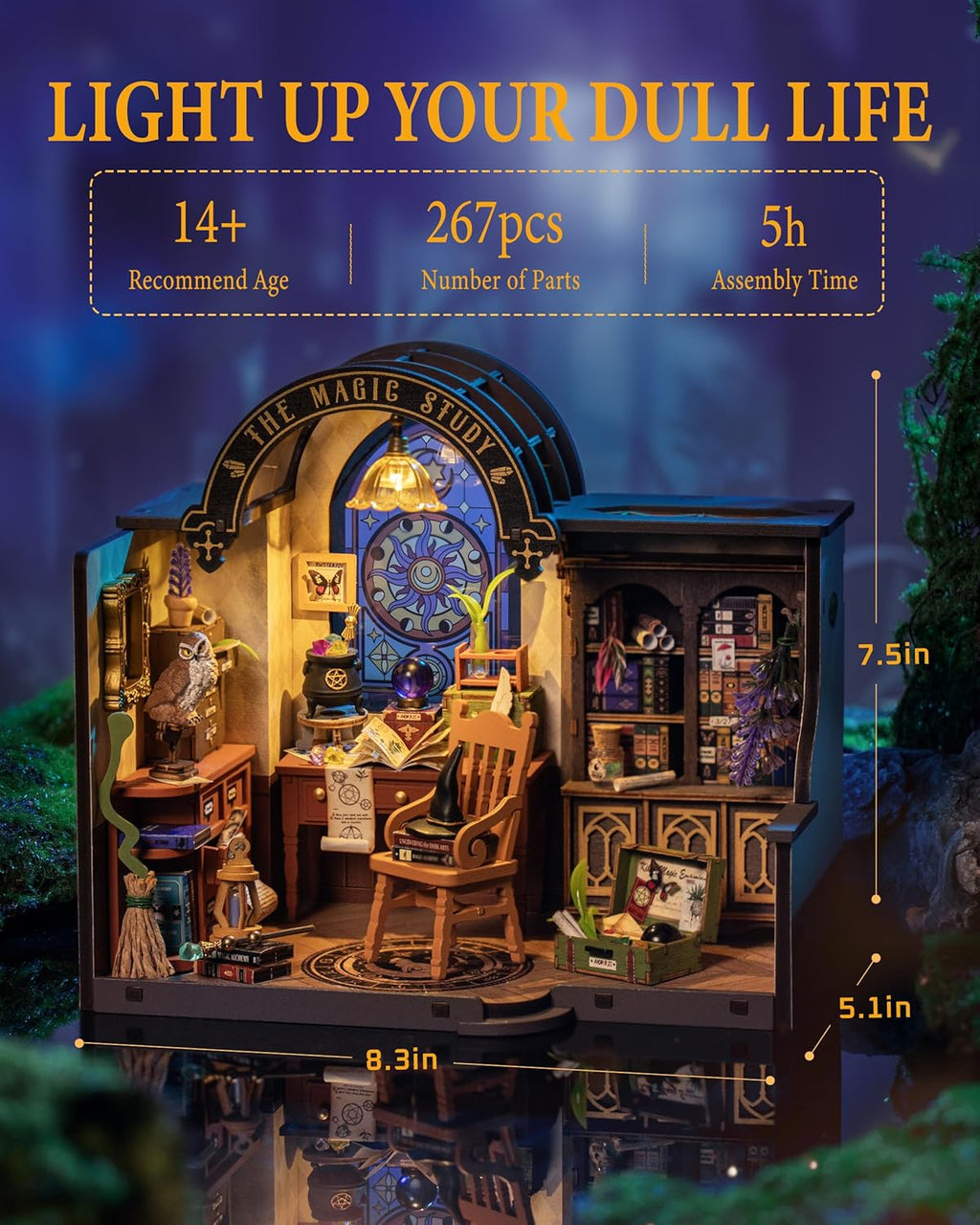 Magic Study – DIY Miniature House Kit