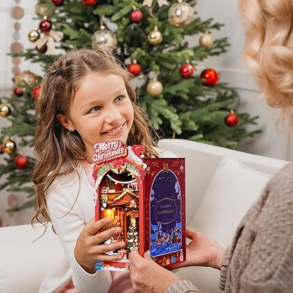LED Christmas Alley Book Nook – DIY Model Kit
