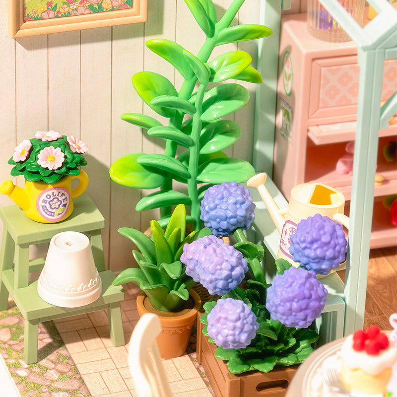 Blooming Tea Garden – DIY Miniature House Kit