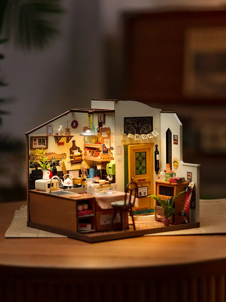 Happy Kitchen – DIY Miniature House Kit