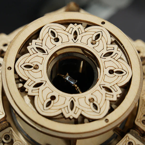 Secret Garden – DIY Music Box 3D Wooden Puzzle Kit