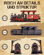 Steam Journey Train – 3D Wooden Puzzle Kit