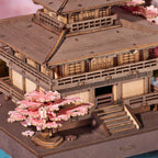Rolife Sakura Pavilion – 3D Wooden Puzzle Kit