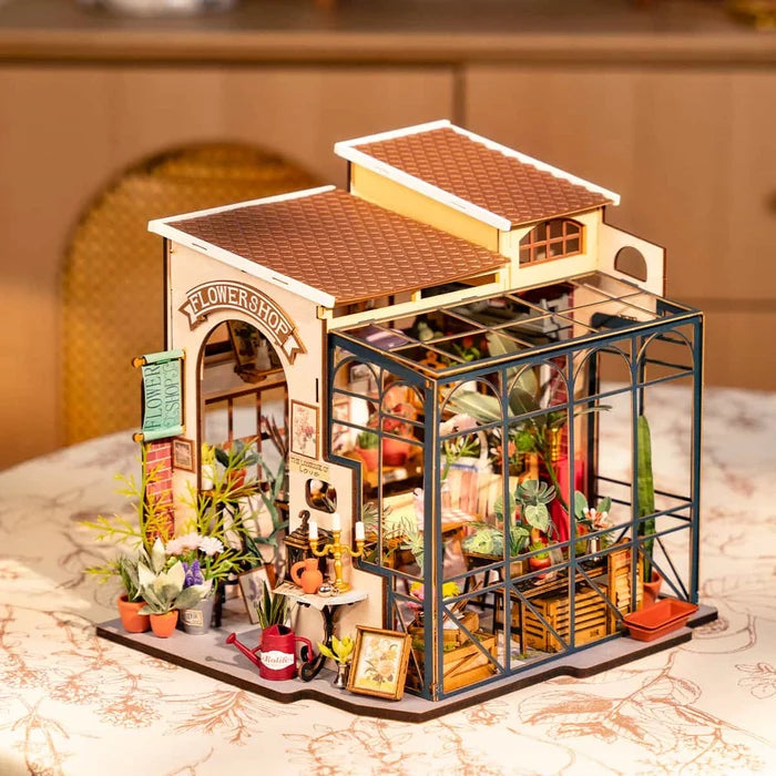 Rolife Emily’s Flower Shop – DIY Miniature House Kit