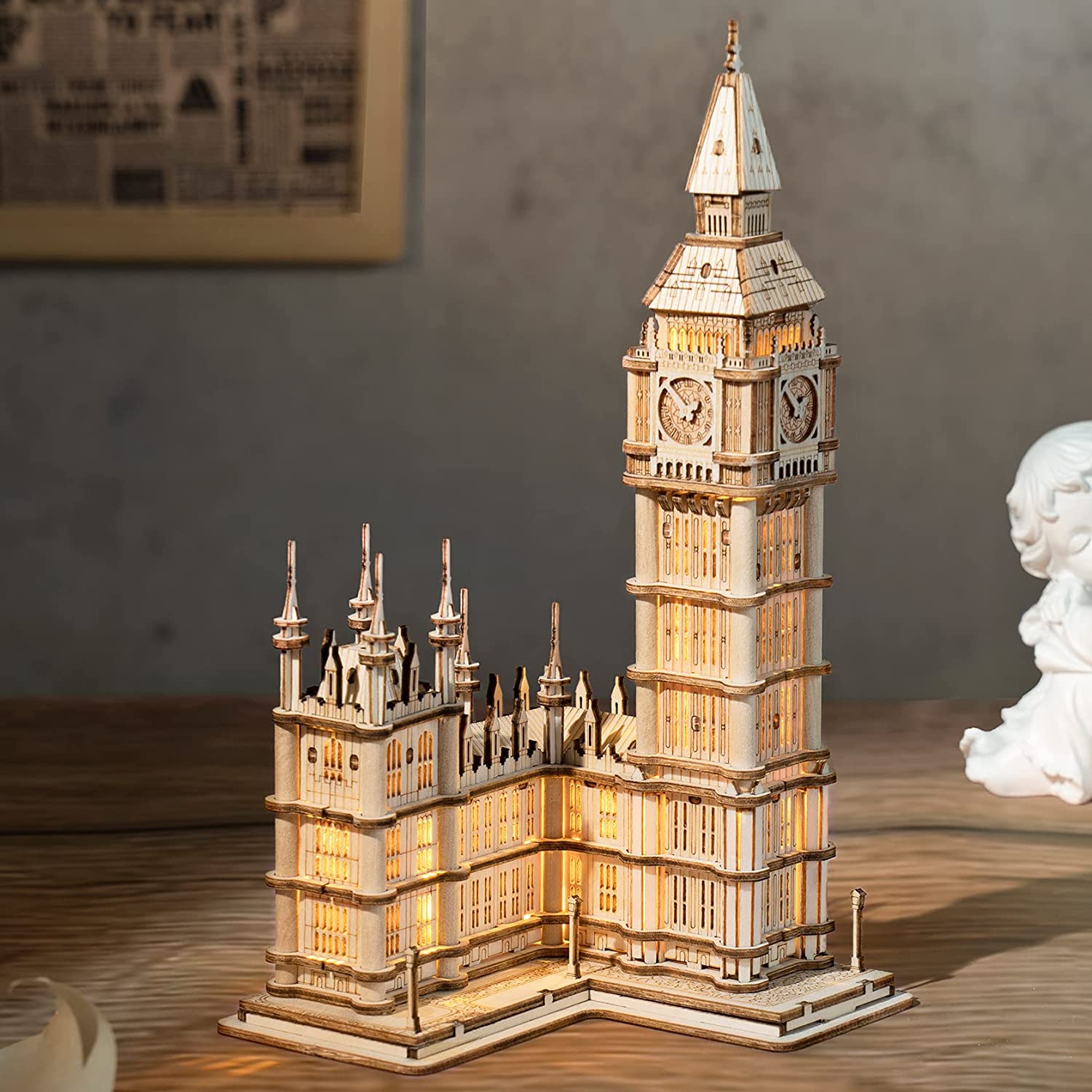 Big Ben – Wooden Architecture Model Kit