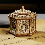 Secret Garden – DIY Music Box 3D Wooden Puzzle Kit
