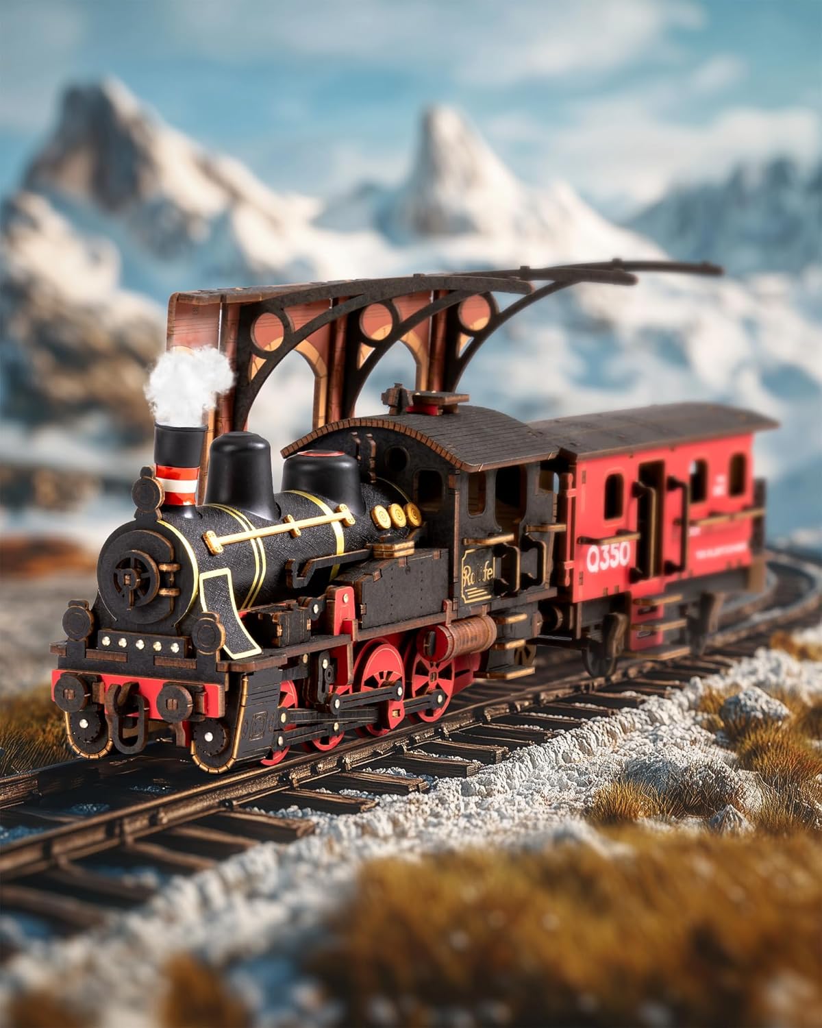 Steam Journey Train – Wooden Model Kit
