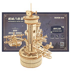 Air-Control Tower – DIY Music Box 3D Wooden Puzzle Kit