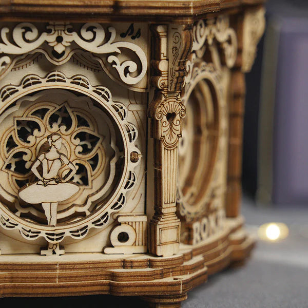 Secret Garden – DIY Music Box 3D Wooden Puzzle Kit