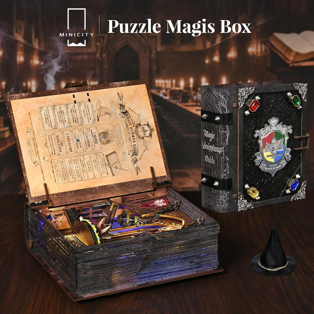 Magic Admissions Guide - DIY Book Nook Kit