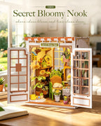 Rolife Secret Bloomy Nook – DIY Book Nook Kit