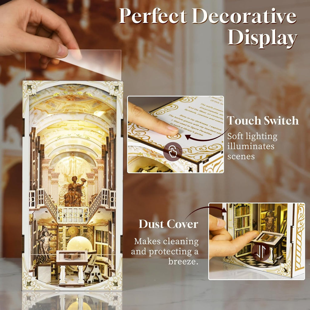 The Library of Gods - DIY Book Nook Kit