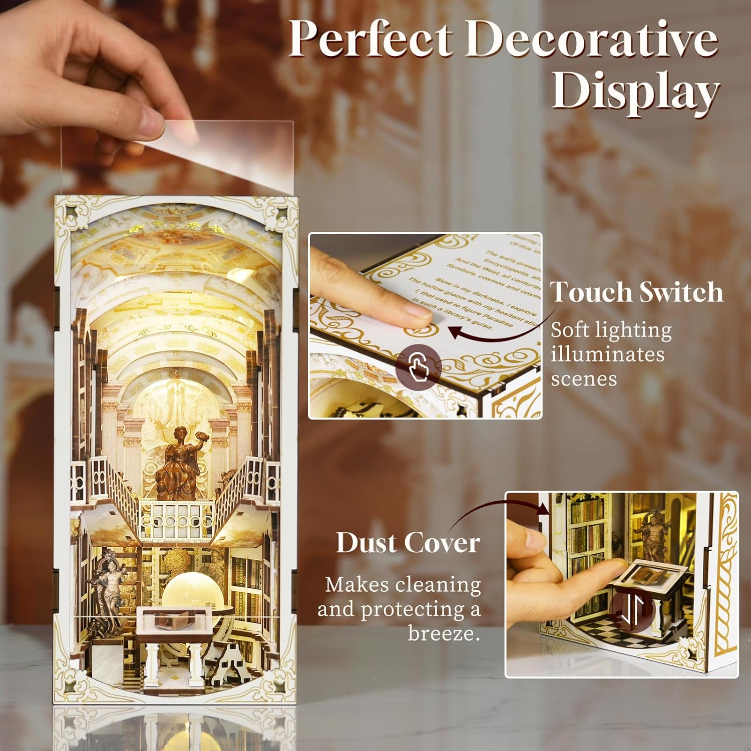 The Library of Gods - DIY Book Nook Kit