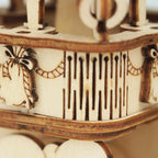 Hot Air Balloon – 3D Wooden Puzzle Kit