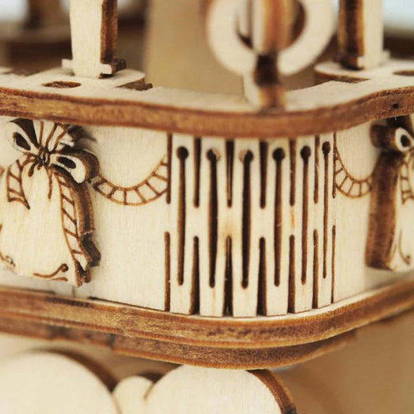 Hot Air Balloon – 3D Wooden Puzzle Kit