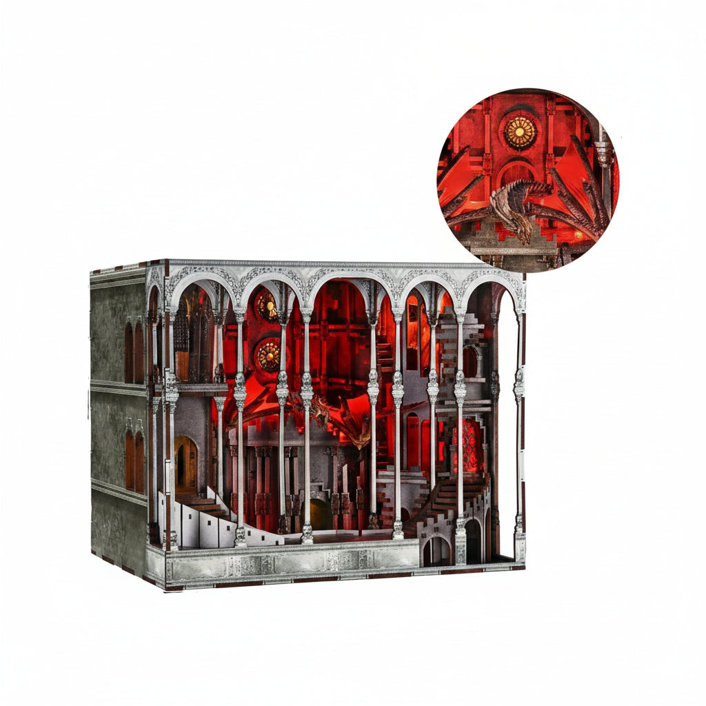Ember Castle - DIY Book Nook Kit