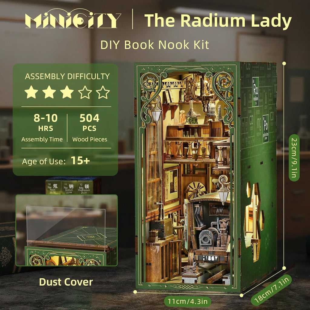 The Radium Lady - DIY Book Nook Kit