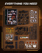 Rokr Mars Outpost Marble Run – DIY Mechanical Model Kit