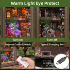 Magical Herb Garden Frame - 3D Wooden Puzzle Kit