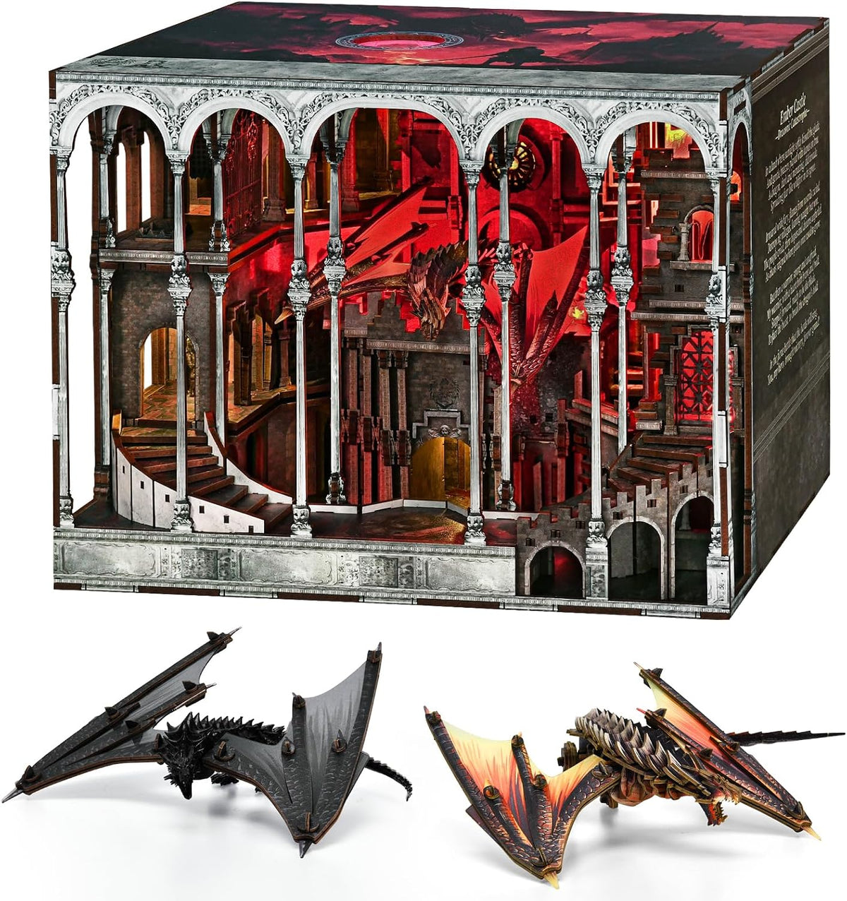 Minicity Ember Castle - DIY Book Nook Kit