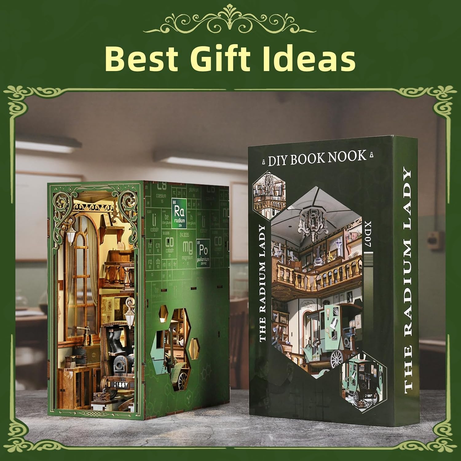 The Radium Lady - DIY Book Nook Kit