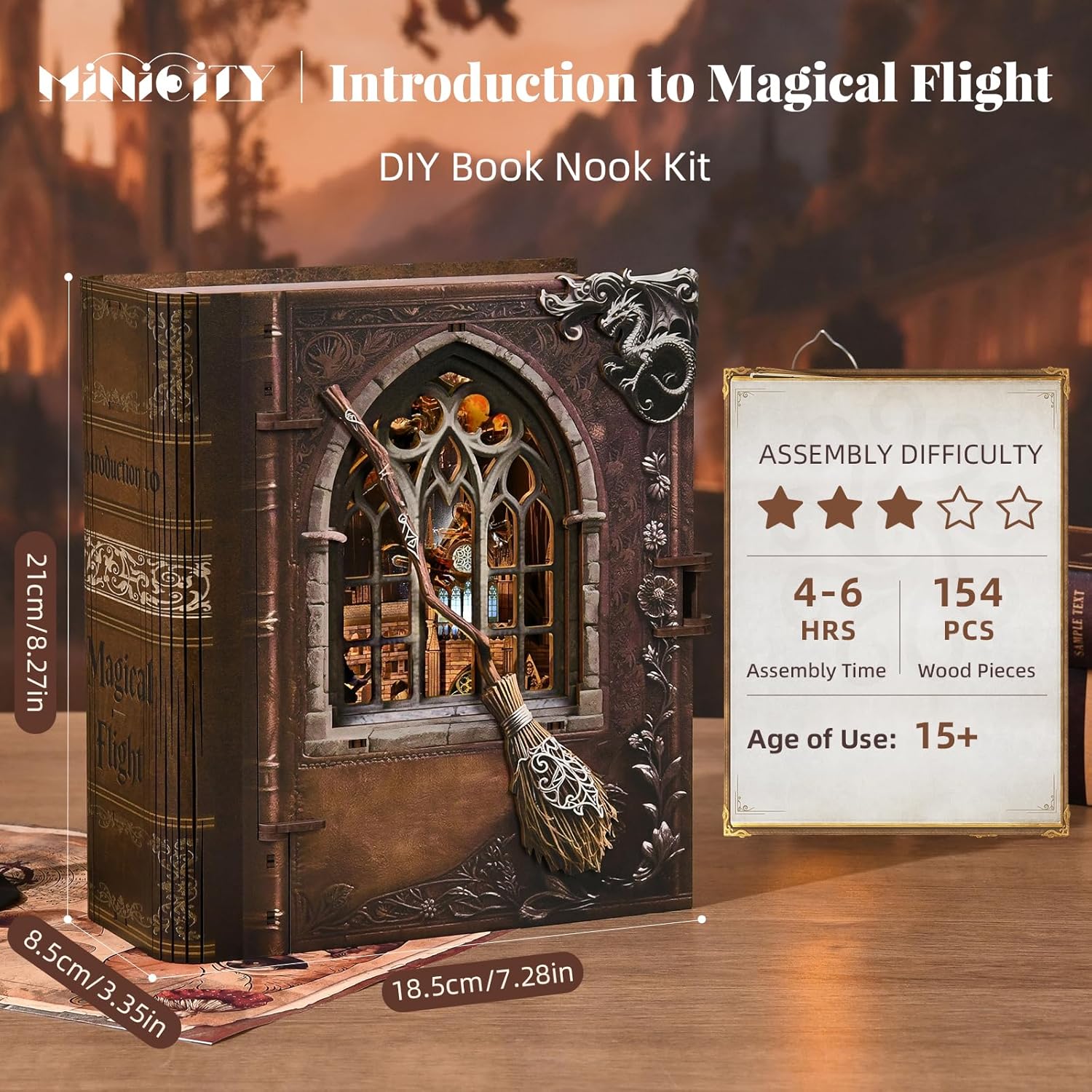 Introduction to Magical Flight - DIY Book Nook Kit