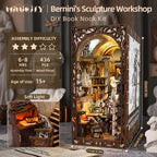 Bernini's Sculpture Workshop - DIY Book Nook Kit