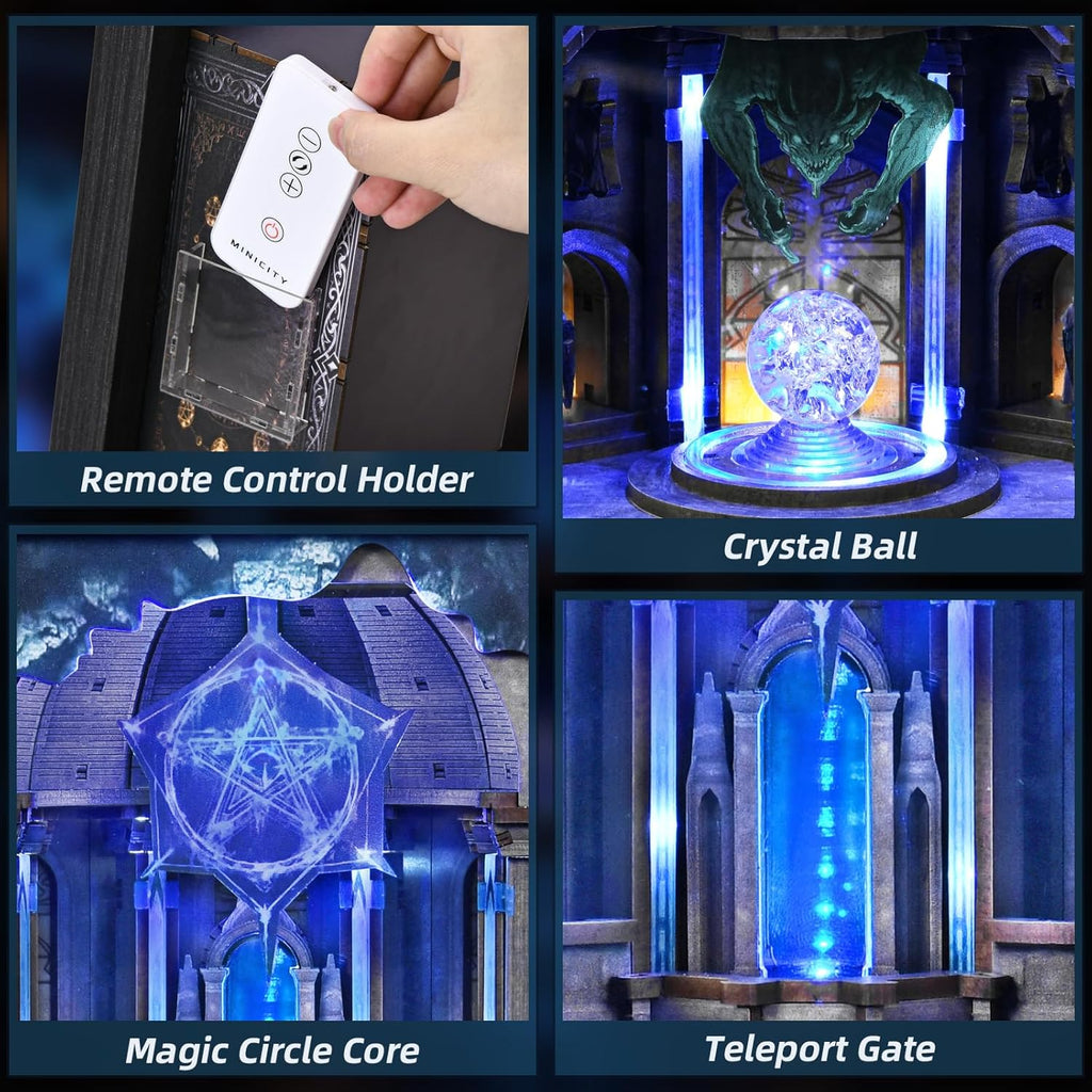 Minicity Circle of Magic Frame - 3D Wooden Puzzle Kit