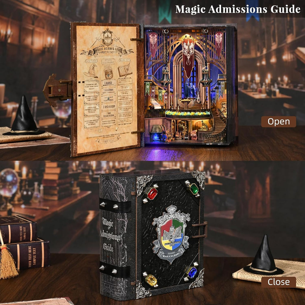 Magic Admissions Guide - DIY Book Nook Kit