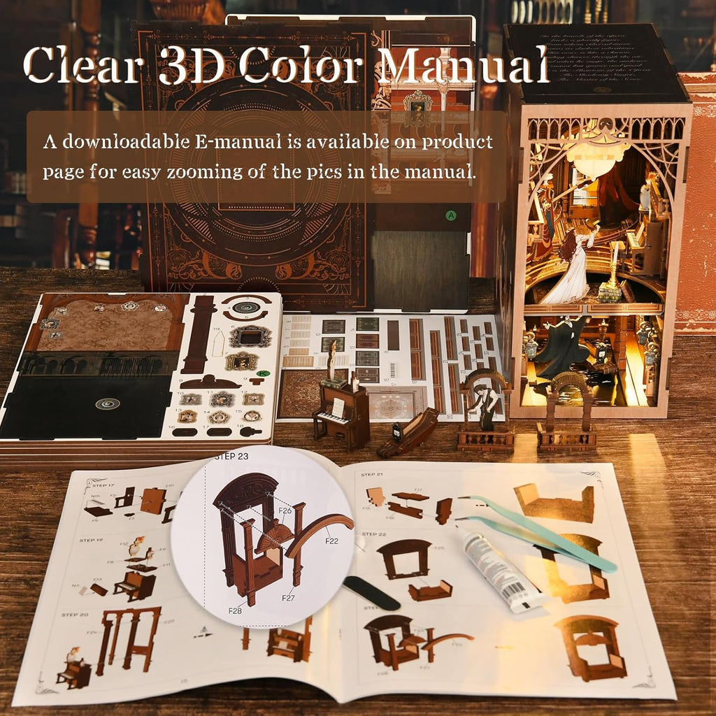 The Phantom of the Opera - DIY Book Nook Kit
