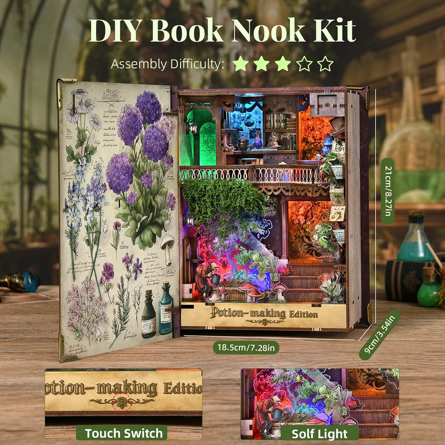 Potion Making Edition - DIY Book Nook Kit