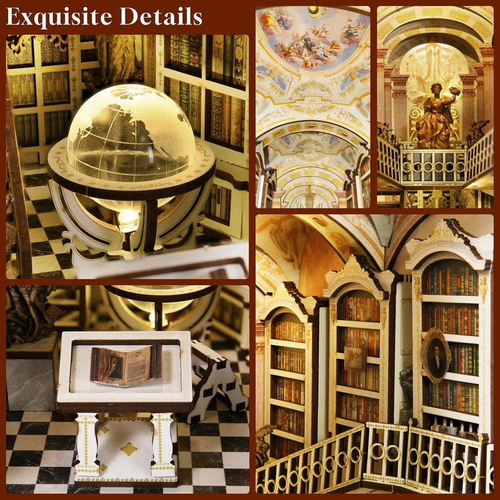 The Library of Gods - DIY Book Nook Kit