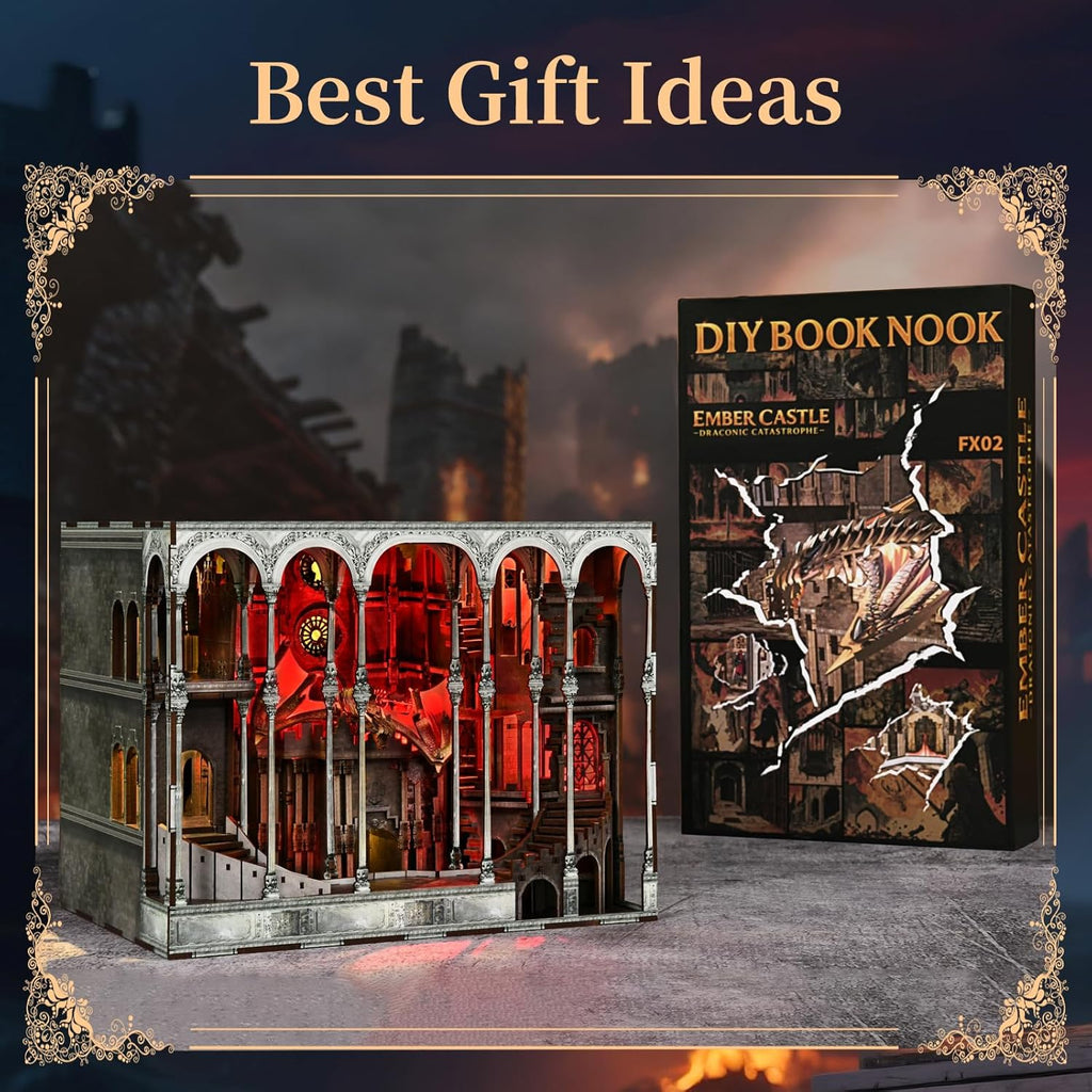 Ember Castle - DIY Book Nook Kit