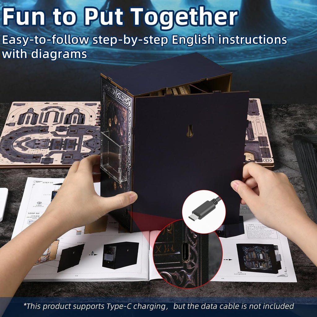 Minicity Circle of Magic Frame - 3D Wooden Puzzle Kit