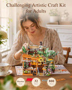 Rolife Leafree Café – DIY Miniature House Kit