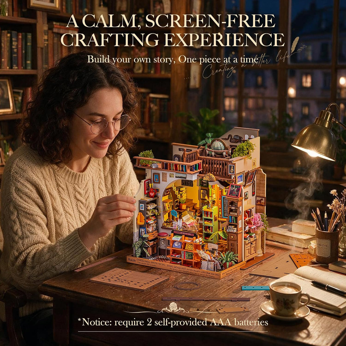 Rolife Pagestory Books – DIY Miniature House Kit