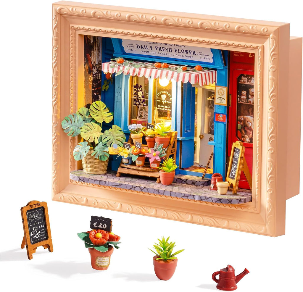 Rolife Daily Fresh Flower – 3D Wooden Puzzle Kit