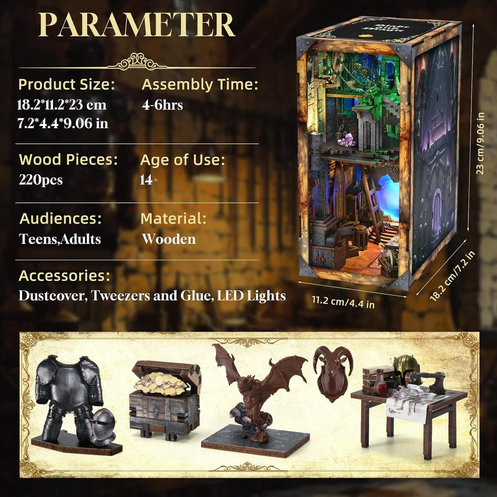 Blade and Magic - DIY Book Nook Kit