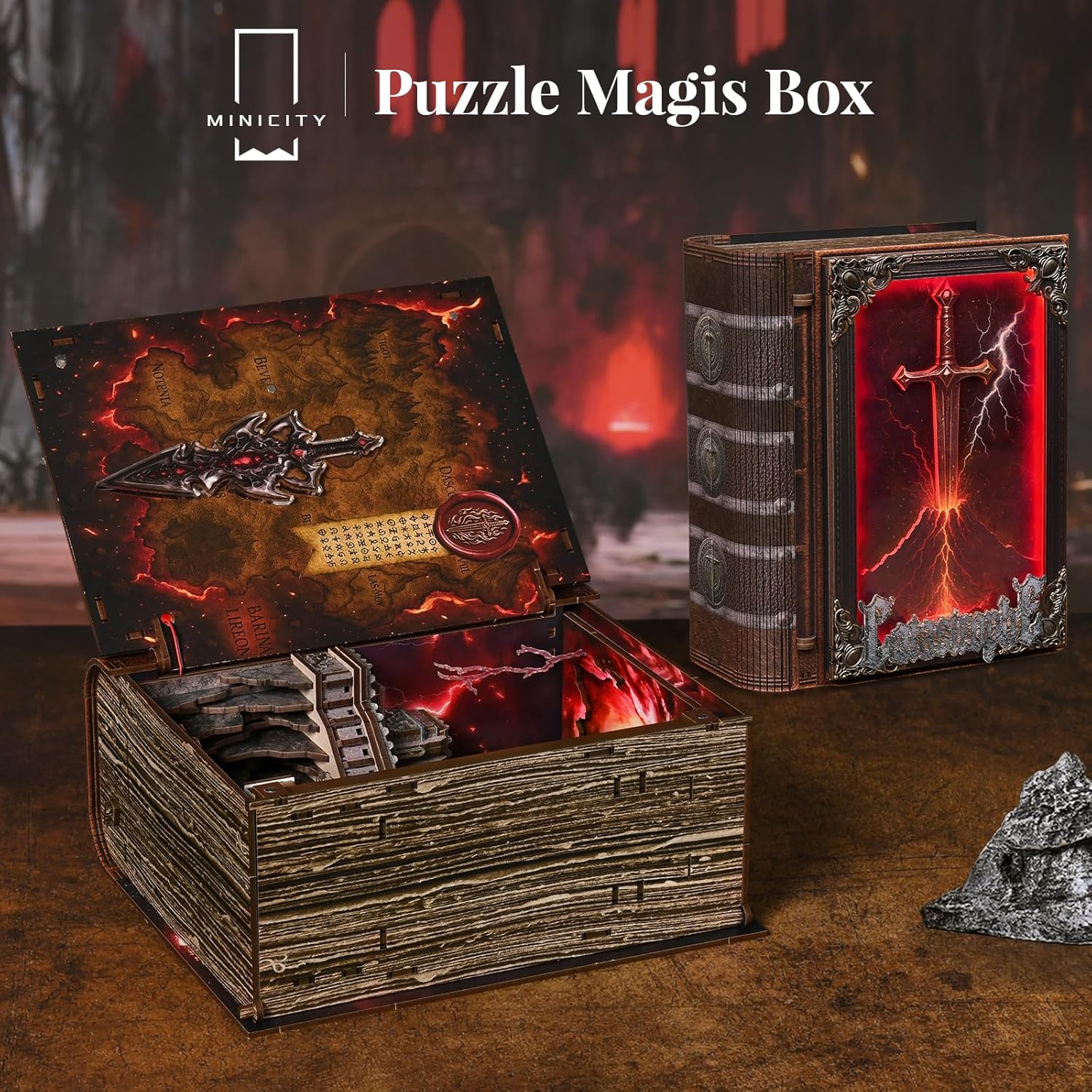 The Sword of Fire - DIY Book Nook Kit