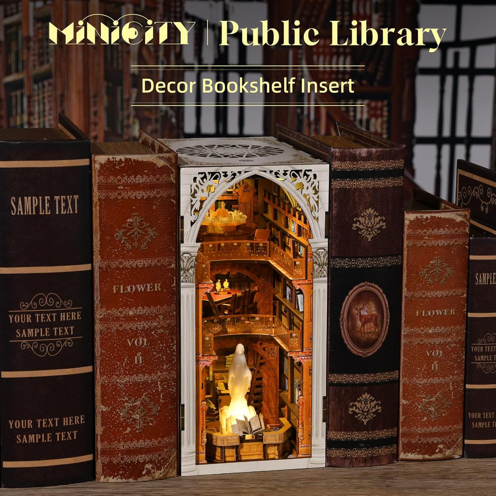 Public Library - DIY Book Nook Kit