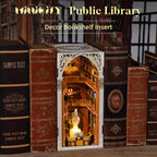 Public Library - DIY Book Nook Kit