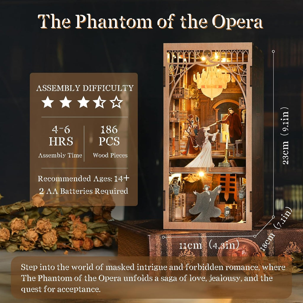 The Phantom of the Opera - DIY Book Nook Kit