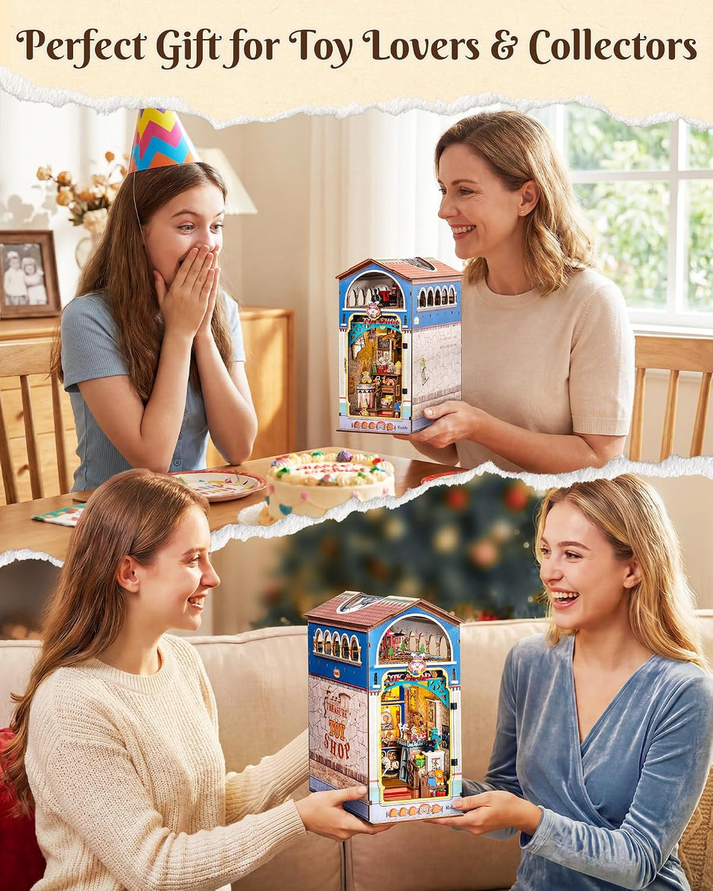 Rolife Treasure Toy Shop – DIY Book Nook Kit