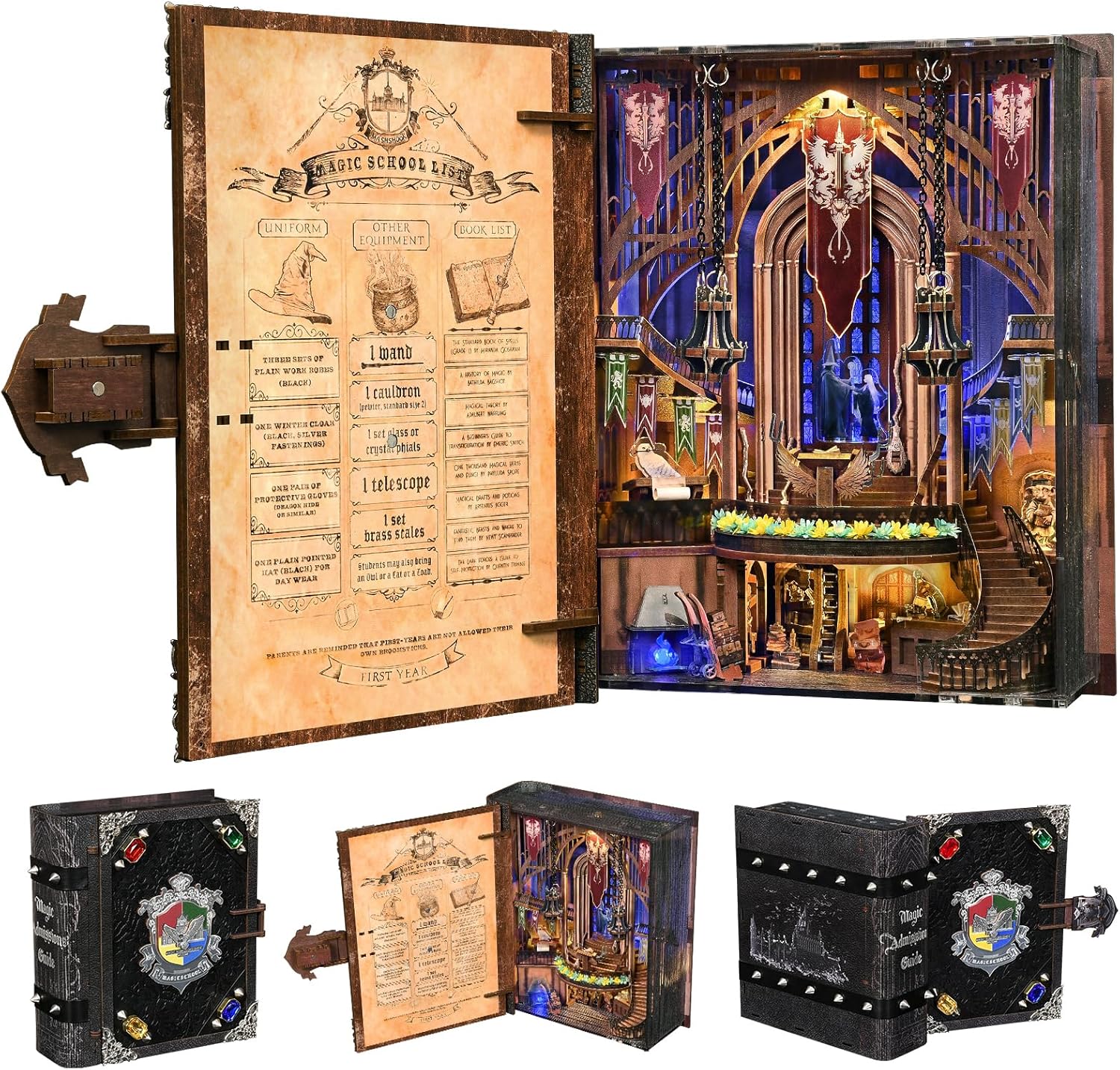 Magic Admissions Guide - DIY Book Nook Kit