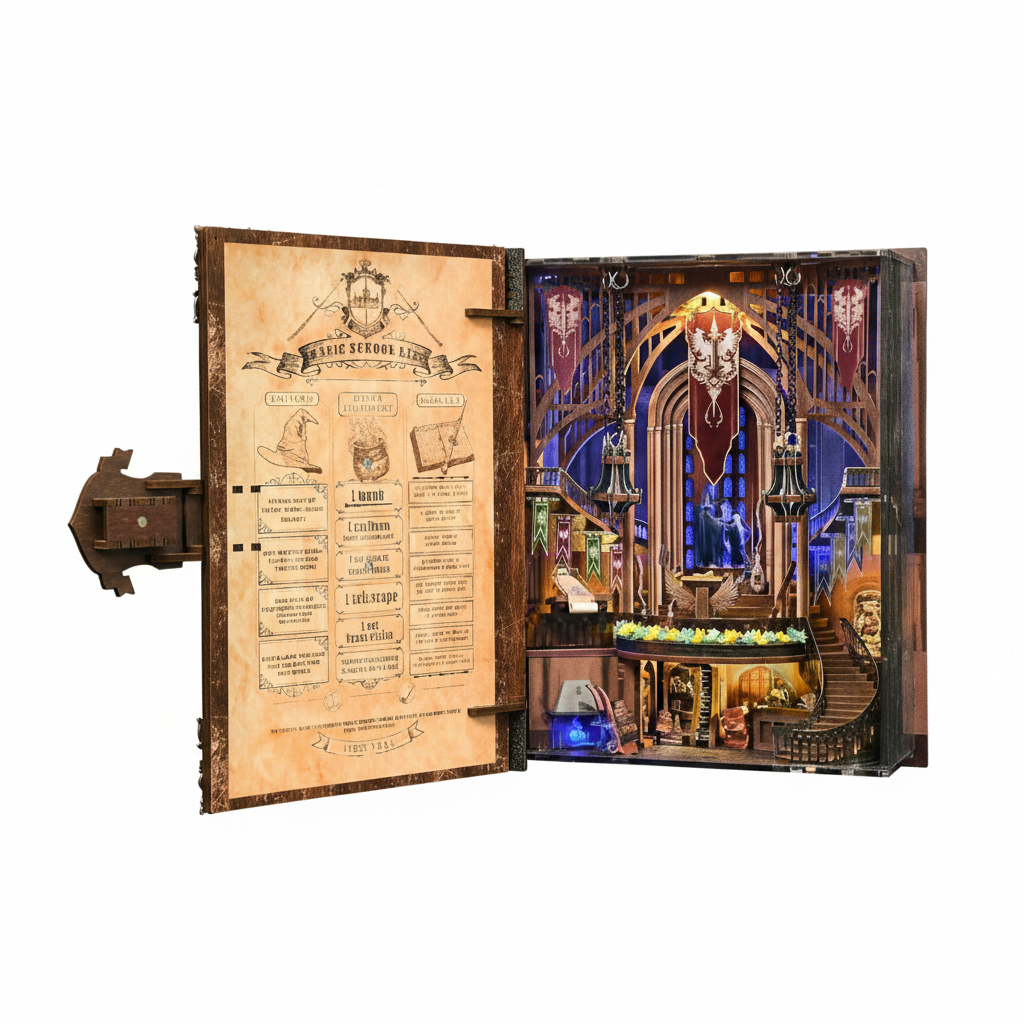 Magic Admissions Guide - DIY Book Nook Kit