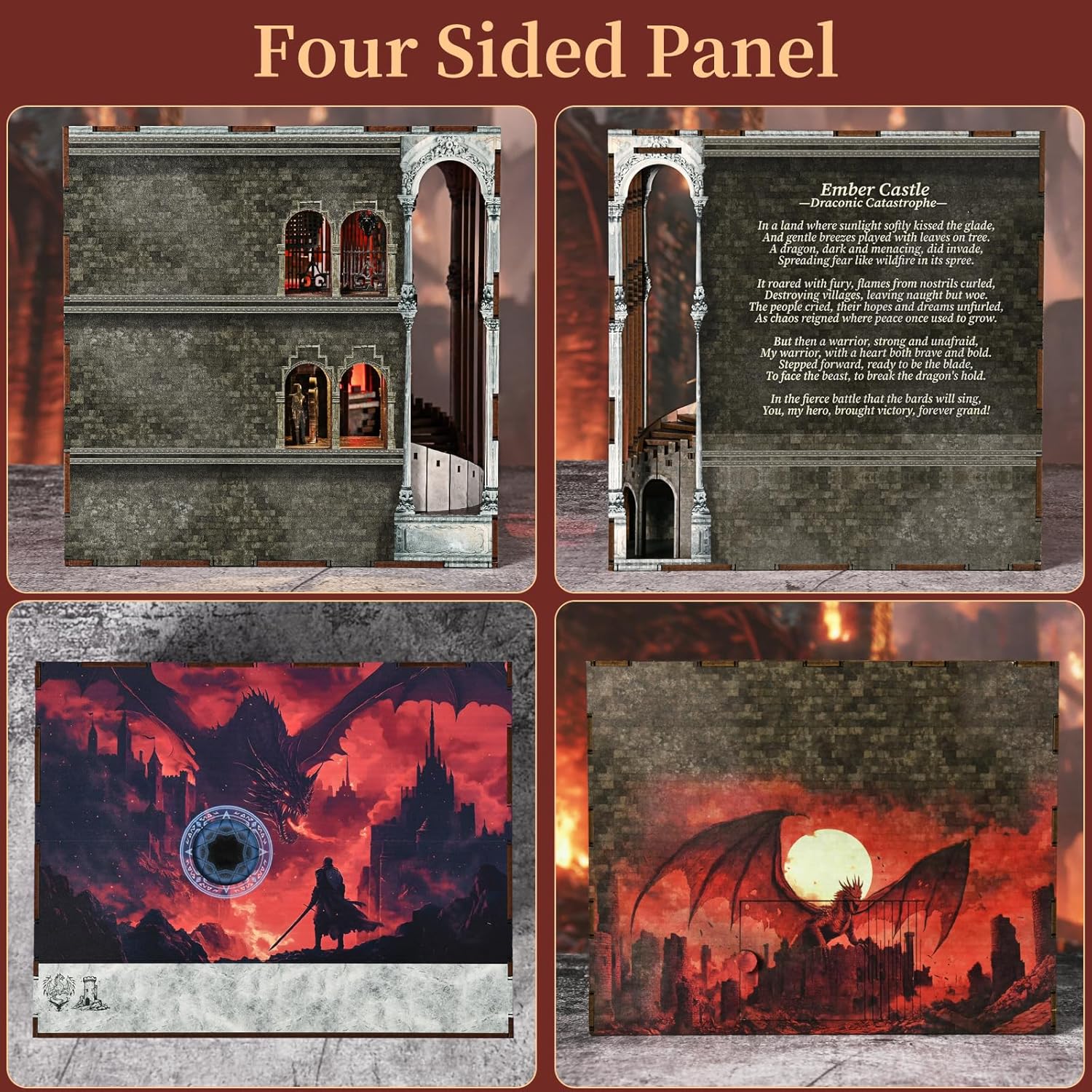 Ember Castle - DIY Book Nook Kit